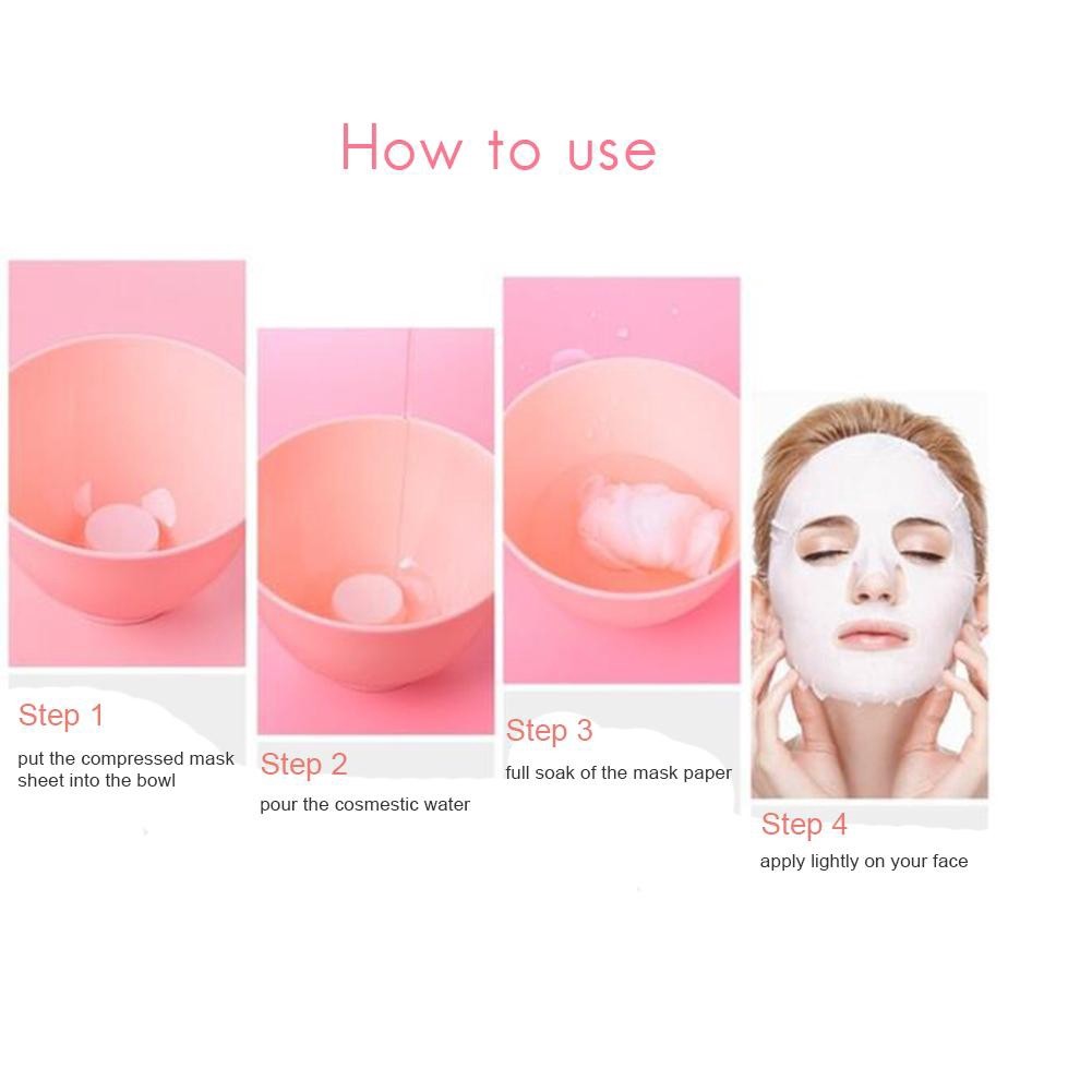 how to use compressed face mask