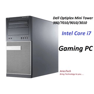 Used Gaming Pc Desktop Intel Core I7 Pc Core I7 Desktop Dell Pc Optiplex Tower Computer Intel Core I7 Cpu Office Work Shopee Malaysia