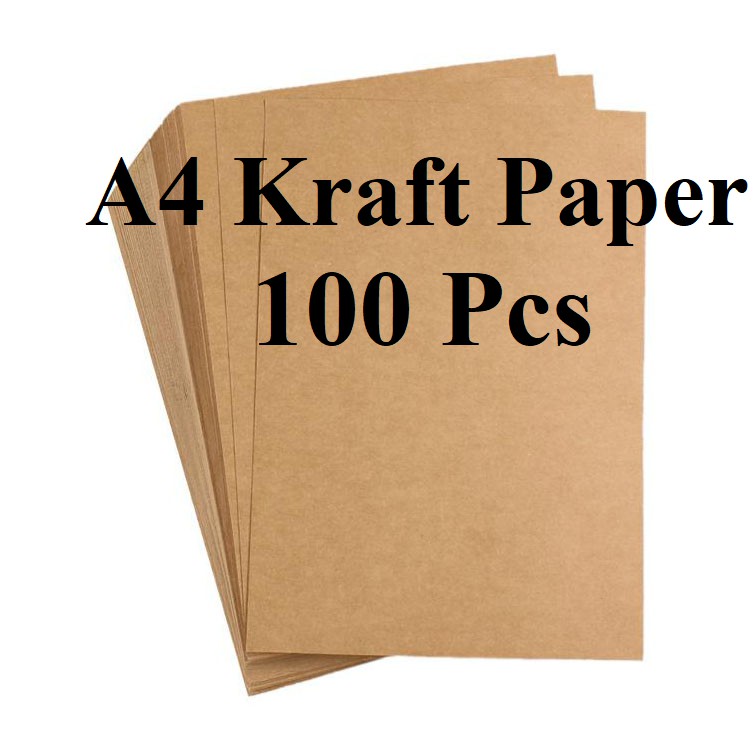A4 /A5 Kraft Paper / Brown Kraft Paper / Kertas Kraf / Brown Paper A4