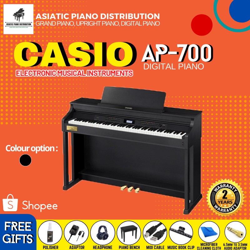 Casio AP700 Digital Piano (with package) Shopee Malaysia