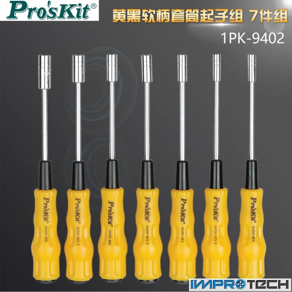 PROSKIT 7Pcs Electronic Hex Nut Driver Set Shopee Malaysia