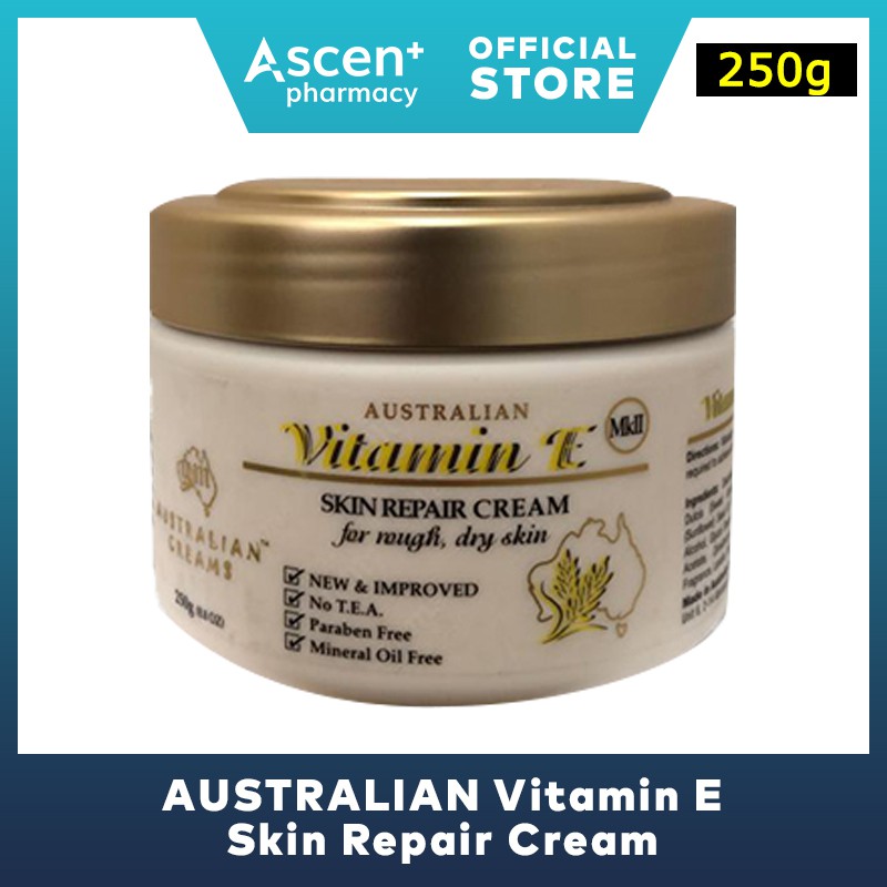 AUSTRALIAN Vitamin E Skin Repair Cream [250g] Shopee Malaysia