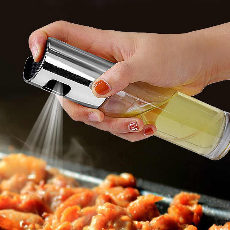 Glass Oil Spray Bottle/Oil Pump/Oil Dispenser/Vinegar Spray Bottle/Air Fryer Spray Cosmetic