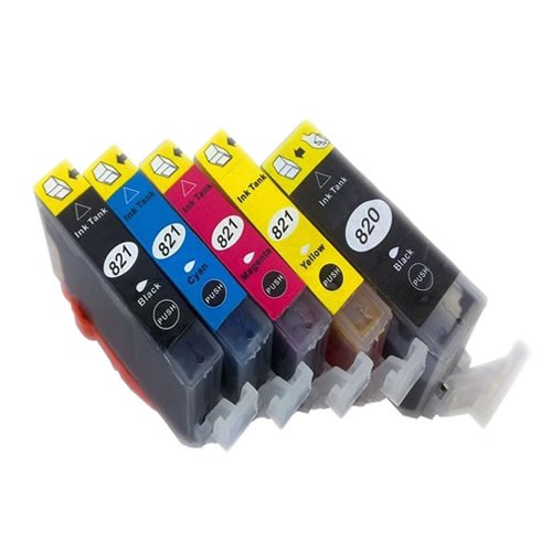 Canon PGI 820 / CLI 821 Compatible ink Cartridge (PBK,BK,C,M,Y)