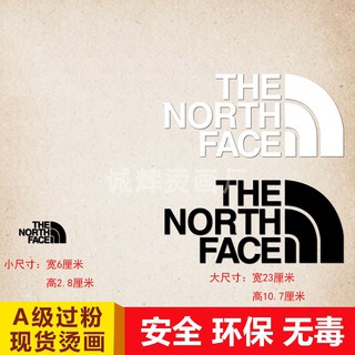 the north face decal
