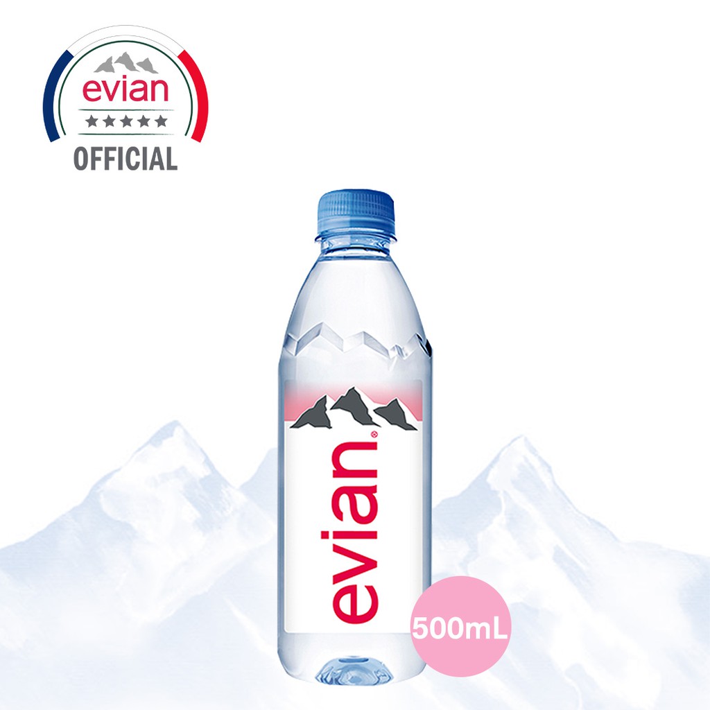 evian Natural Mineral Water 500ml Shopee Malaysia