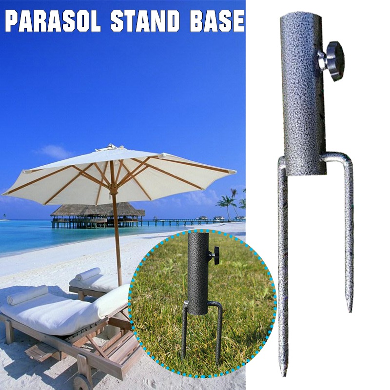 1pc Parasol Stand Base Heavy Duty Holder Garden Market Patio Outdoor Umbrella Holder Stand Shopee Malaysia