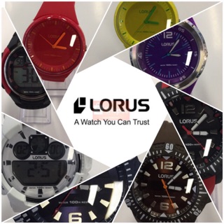 lorus watch 100m water resistant