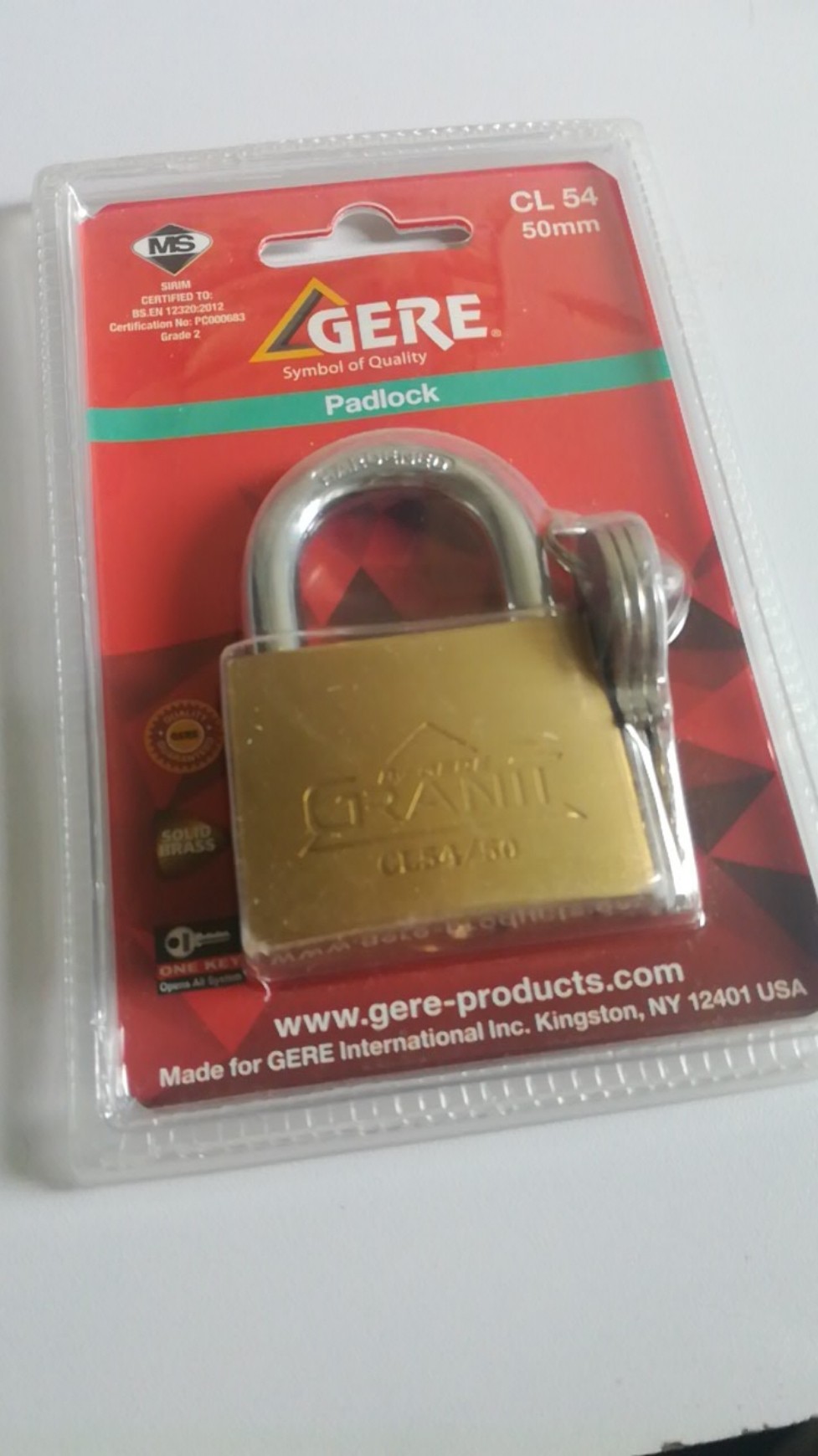 Maju Cl54 Quality Solid Brass Pad Lock Mangga Kunci Pintu Rumah Shopee Malaysia
