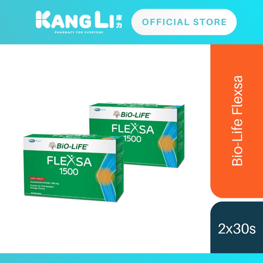 Bio-Life Flexsa 1500mg 2x30s (EXP: 20/2/2023) | Shopee Malaysia