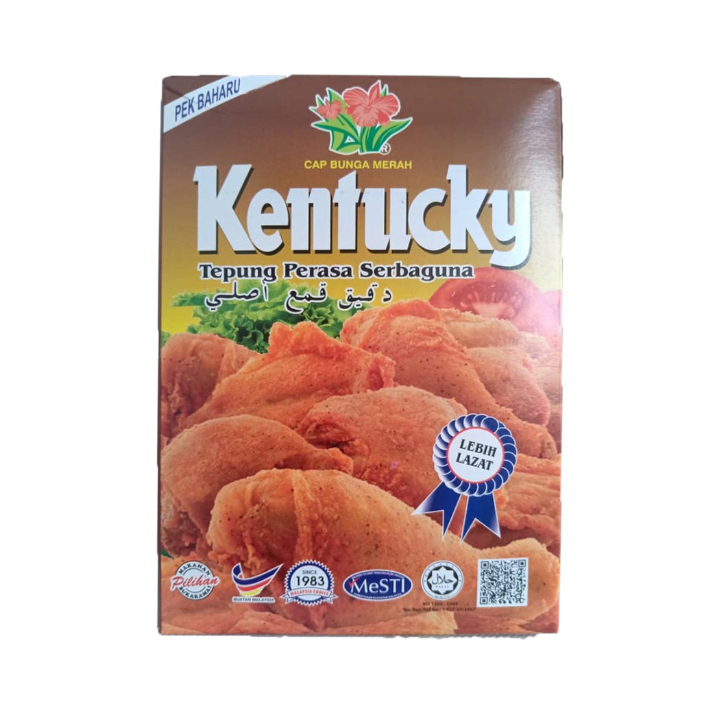 Cap Bunga Merah Kentucky All Purpose Seasoned Flour Cap Bunga Merah Kentucky All Purpose Seasoned Flour