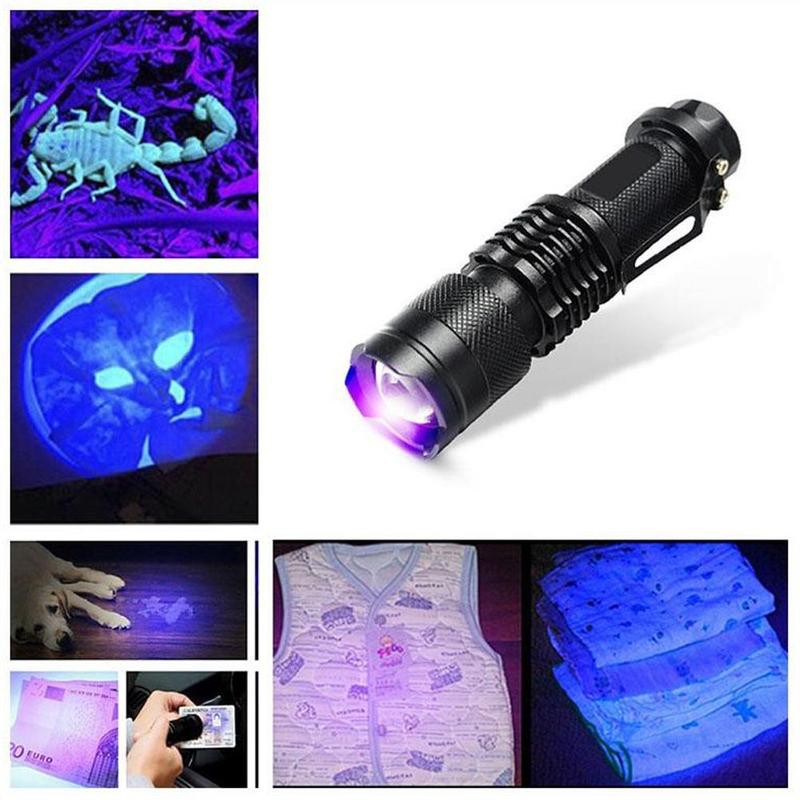 Camping &amp; Hiking Flashlights Hot UV Ultra LED Flashlight Blacklight