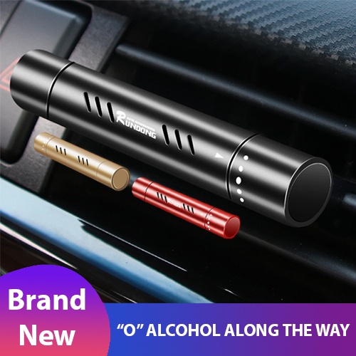 ✨HOT ITEM✨ Rundong Car Perfume Air Conditioner Strong Grip Clip Car Solid Aromatherapy Zero Alcohol Fragrance