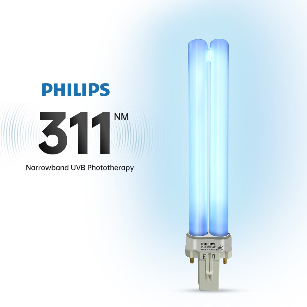 Philips 311nm Ultraviolet Phototherapy Lamp Tube UV Light Bulb UVB Lamp