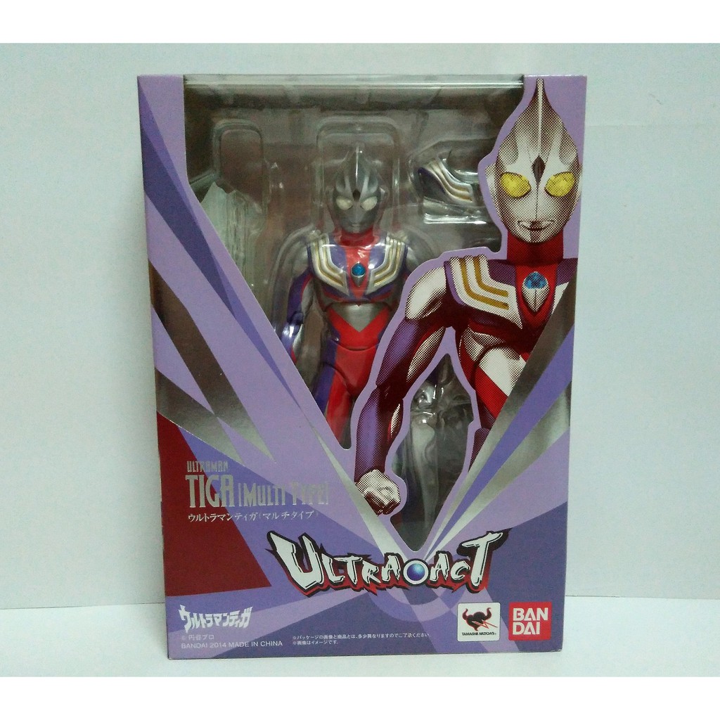 Bandai Ultra Act Ultraman Tiga Multi Type Original Japan Ver Shopee Malaysia