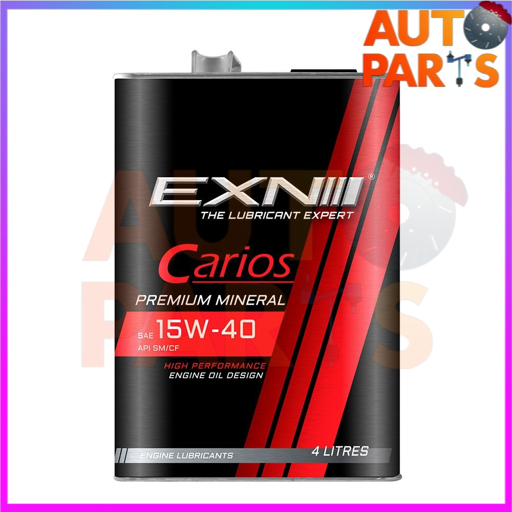 EXN Carios SAE 15W40 SMCF Premium Mineral Engine Oil (4L) BEZZA MYVI