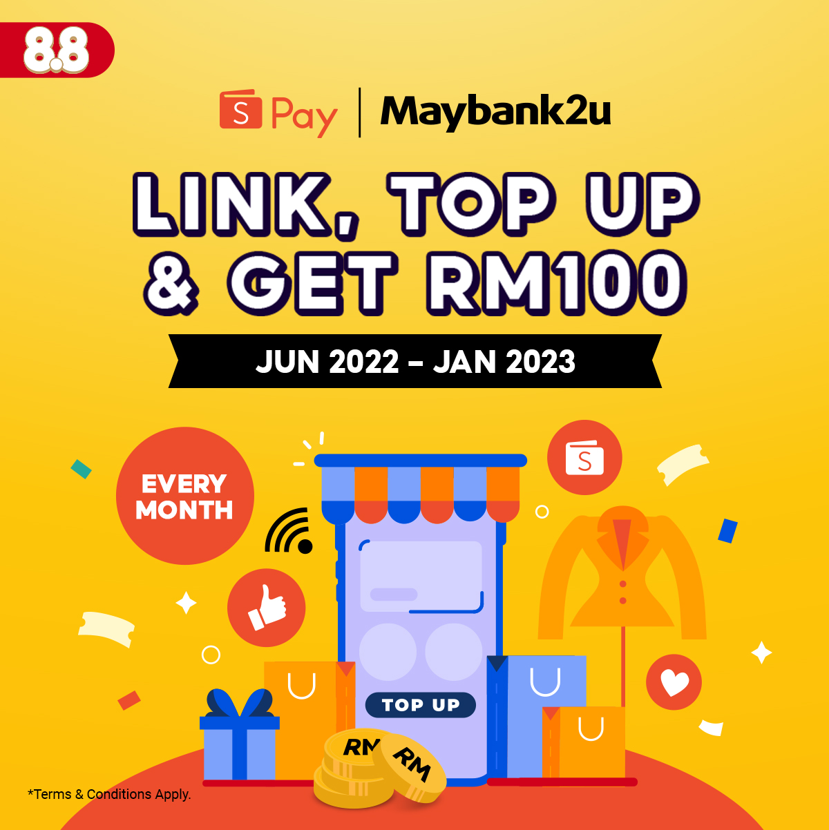 Shopee Bank Promotions for August 2022 March 2024 mypromo.my