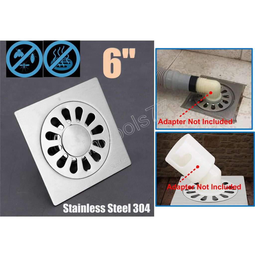 2way Floor Drain Grate With Hose Hole 6 Fg150 2w Shopee Malaysia