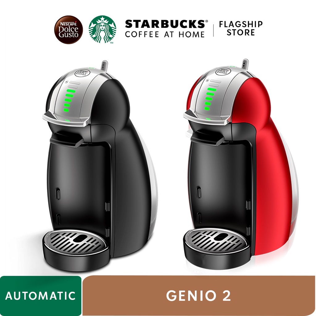 NESCAFE Dolce Gusto RED / BLACK Genio 2 Coffee Machine Shopee Malaysia