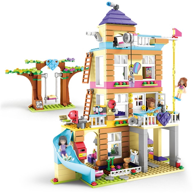 lego heartlake friendship house