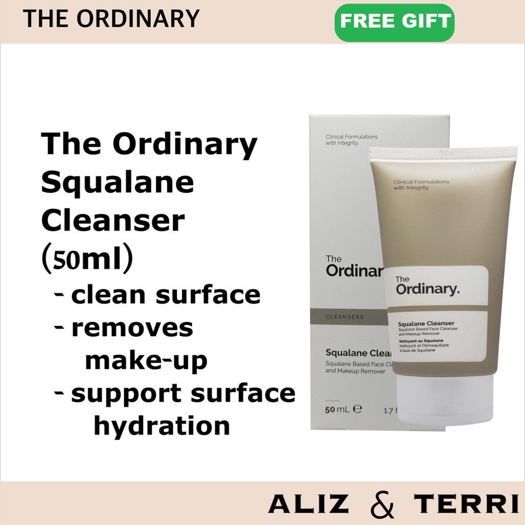 the ordinary squalane cleanser in stock