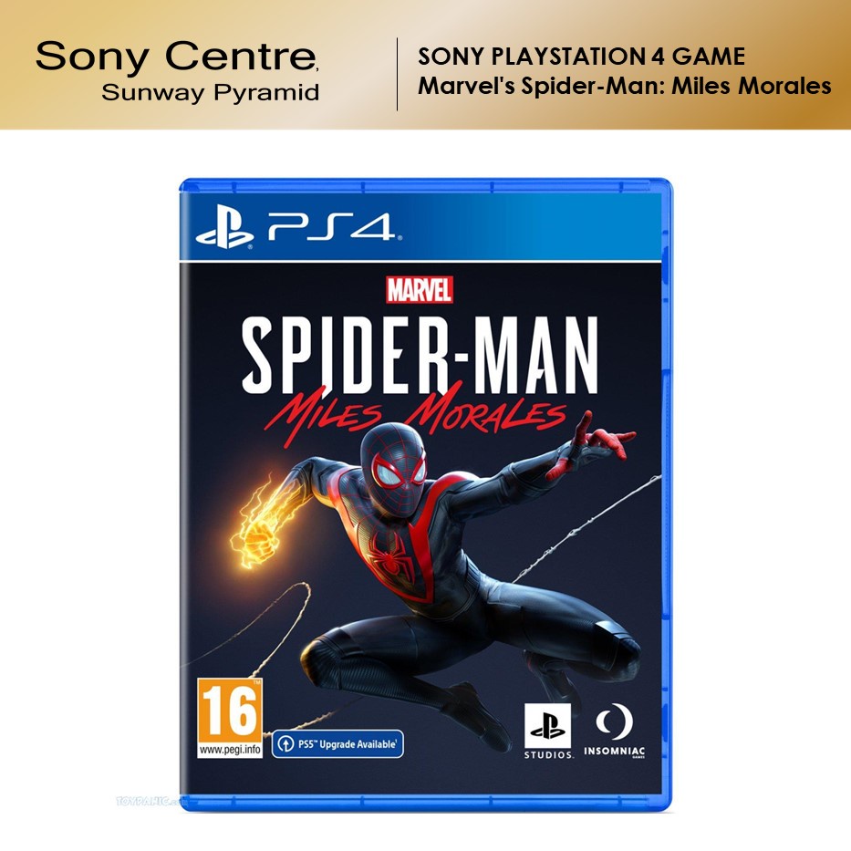 SONY PS4 PlayStation 4 Game Marvel's Spider-Man Miles Morales