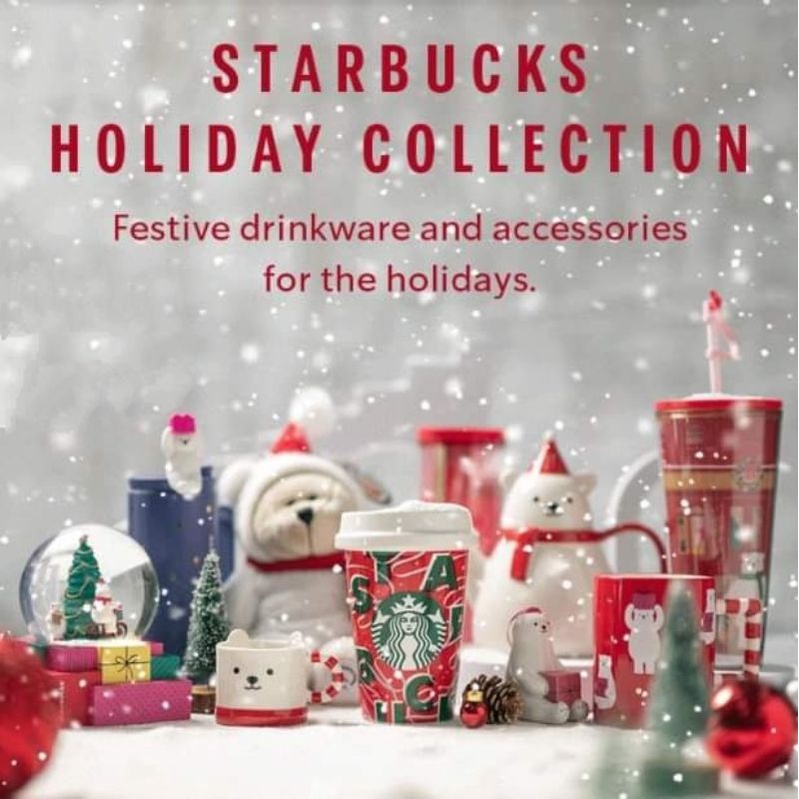 Starbucks Malaysia Christmas Merchandise / Cold Cup / Tumbler Shopee