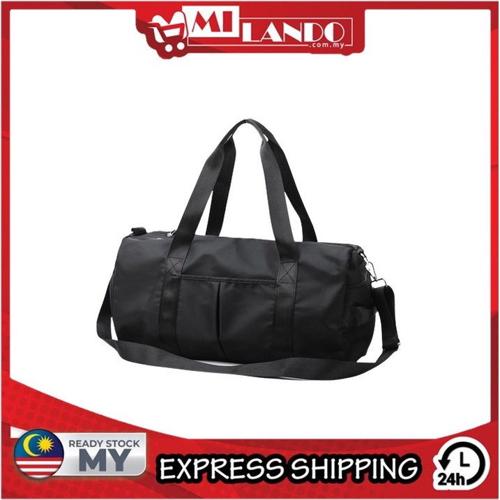 MILANDO Outdoor Sport Bag Shoulder Travel Gym Bag With Shoe compartment (Type 10)