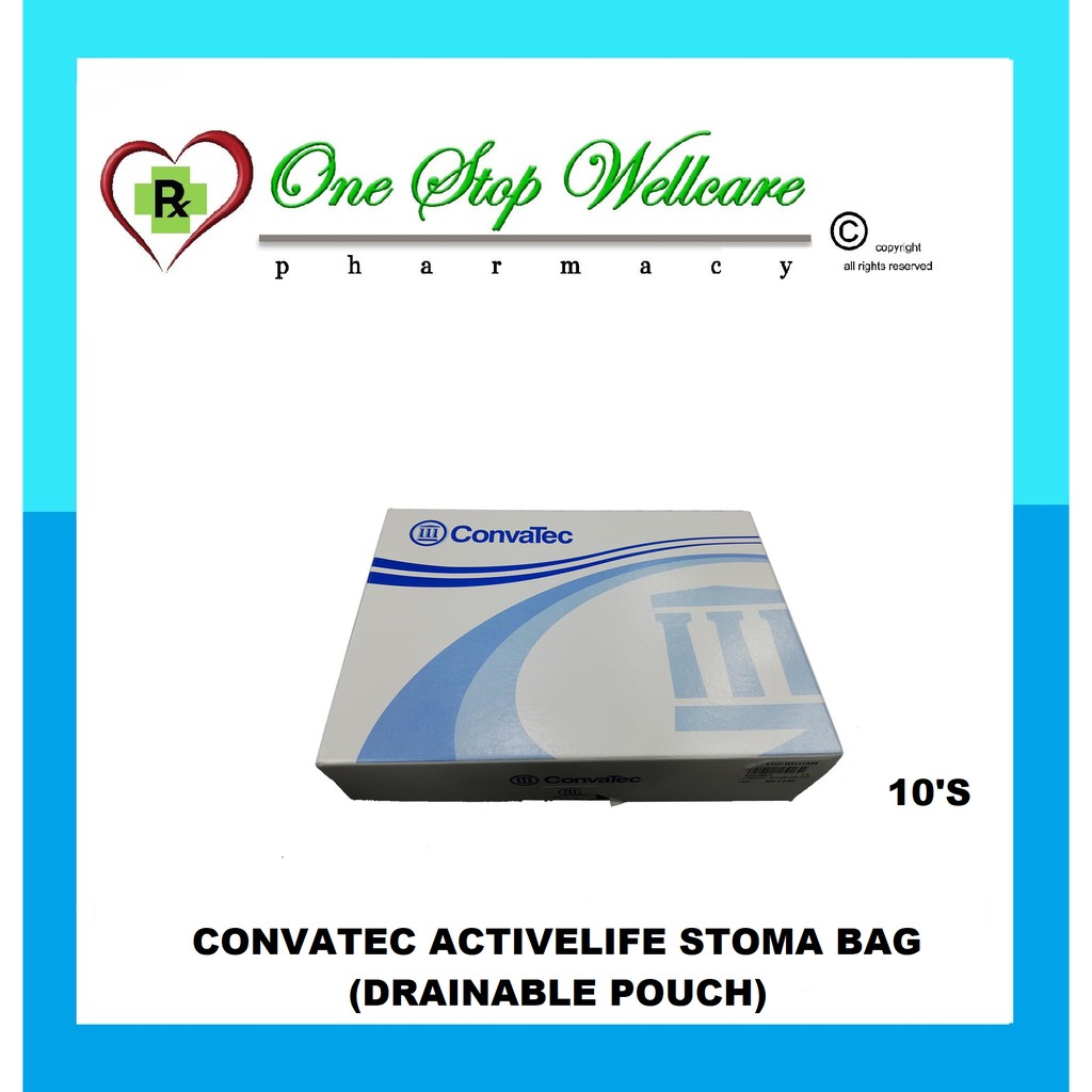 Convatec Activelife Stoma Bag Drainable Pouch 10s Ref No 22771 Exp012026 Shopee Malaysia