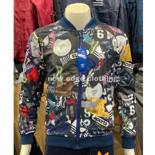 adidas originals multi coloured jacket