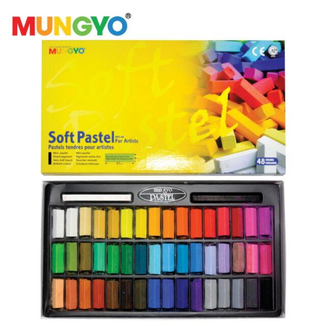 Pastel Nagomi Art Mungyo Soft Pastel 48 Colours 和谐粉彩韩国品牌48色软粉彩 Shopee Malaysia