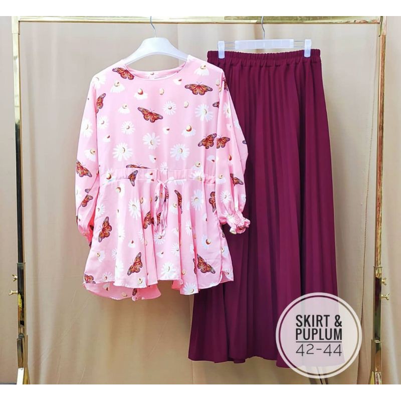 Blouse Top Skirt Kembang Palas Women S Fashion Tops Blouses On Carousell