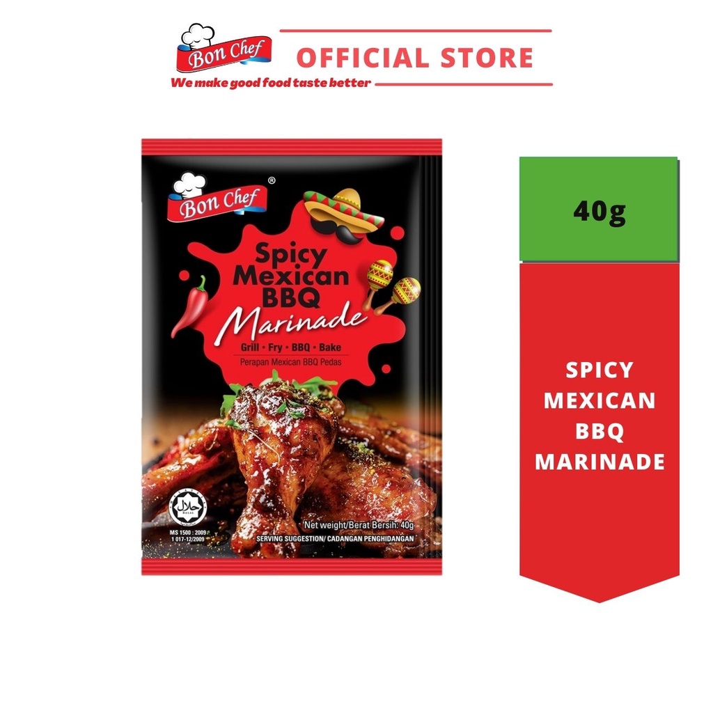 40g Bon Chef Spicy Mexican BBQ Marinade ❗❗