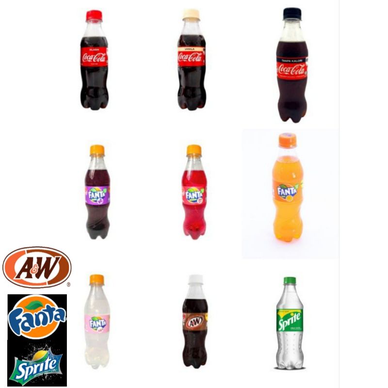 250ml/330ml Coca-Cola /Sprite /Fanta/A&W Soft Drink Assorted terima kasih support sb changes kami terpasah upah harga ,