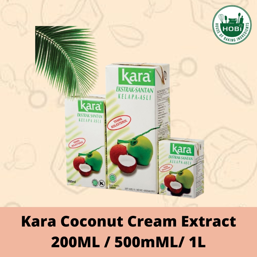 Kara Coconut Cream Extract 200ML / 500ML / 1L Shopee Malaysia
