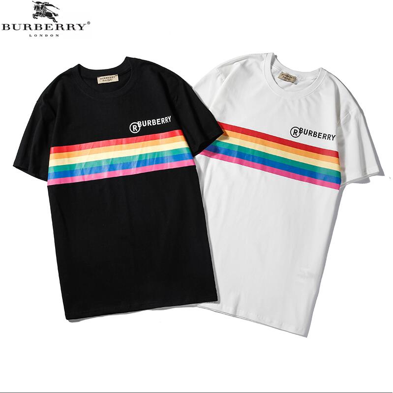 burberry logo t shirt rainbow