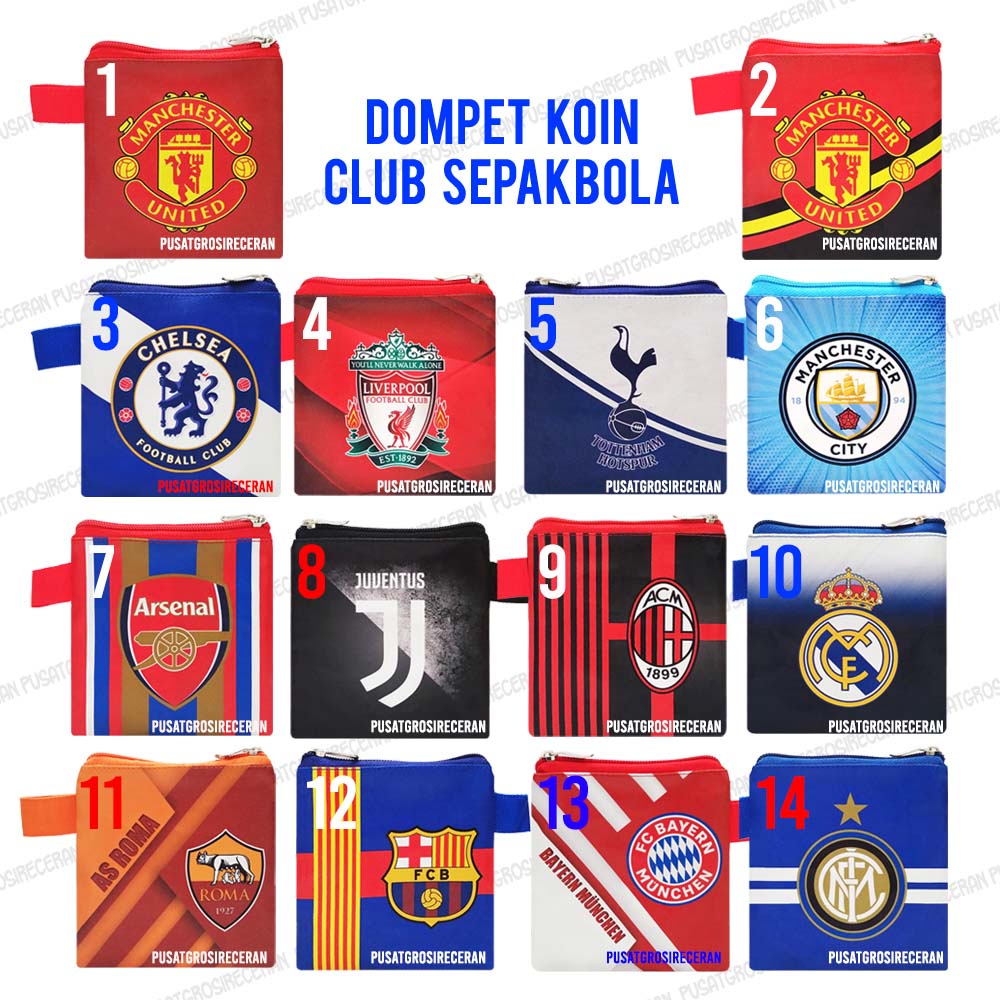 Mini Wallet Football Club Wallet Football Club Souvenir Box Wallet | Shopee  Malaysia