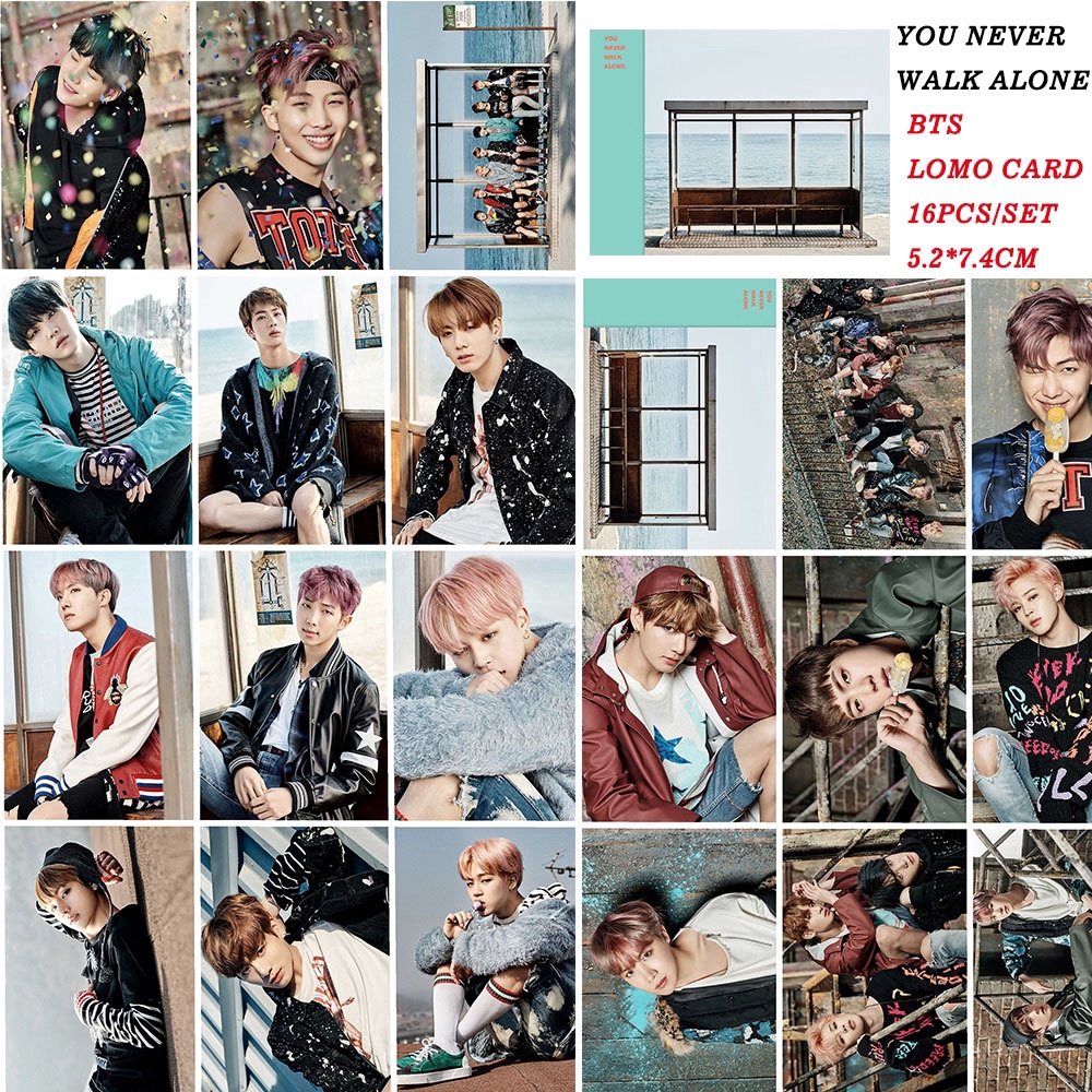 Kpop Bts You Never Walk Alone Photo Cards Shopee Malaysia