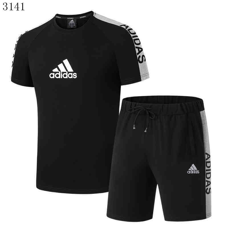 adidas shorts and t shirts men's