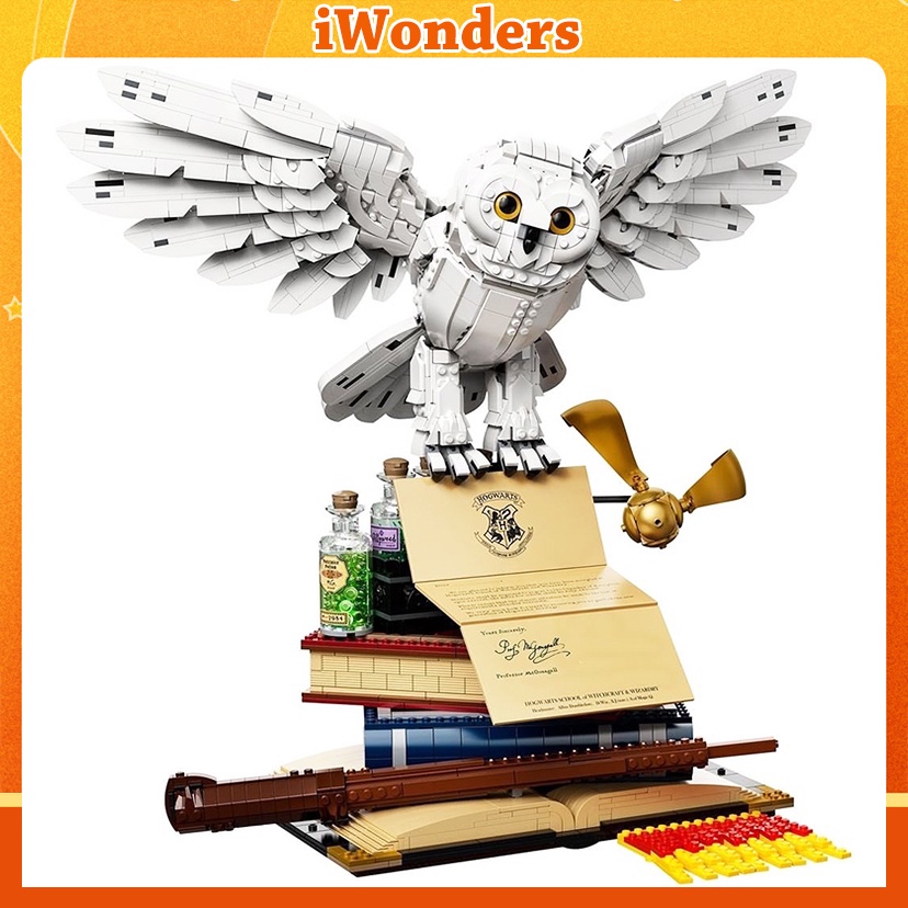 Harry Potter Hedwig Building Blocks Spot Model Goods!Limited Table ...