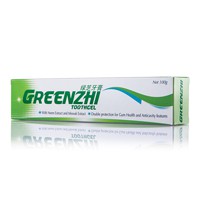 Shuang Hor 綠芝牙膏 Greenzhi Toothgel 100g Tube
 (15001)