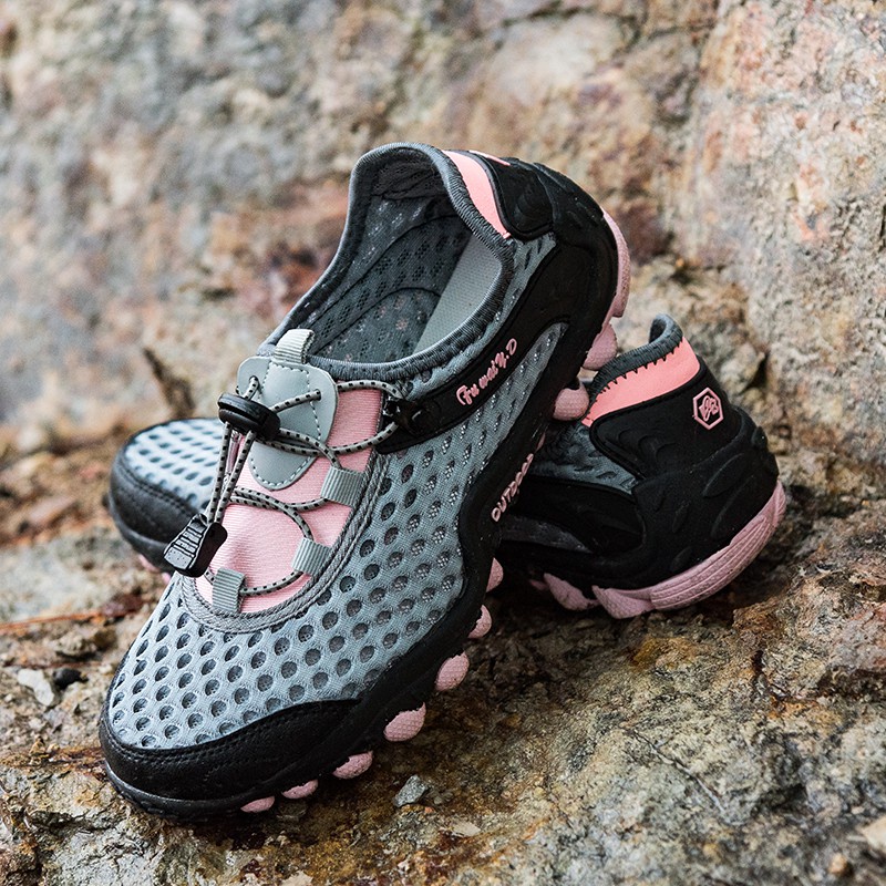Summer Women Hiking Shoes Climbing Waterproof Outdoor Female Sport