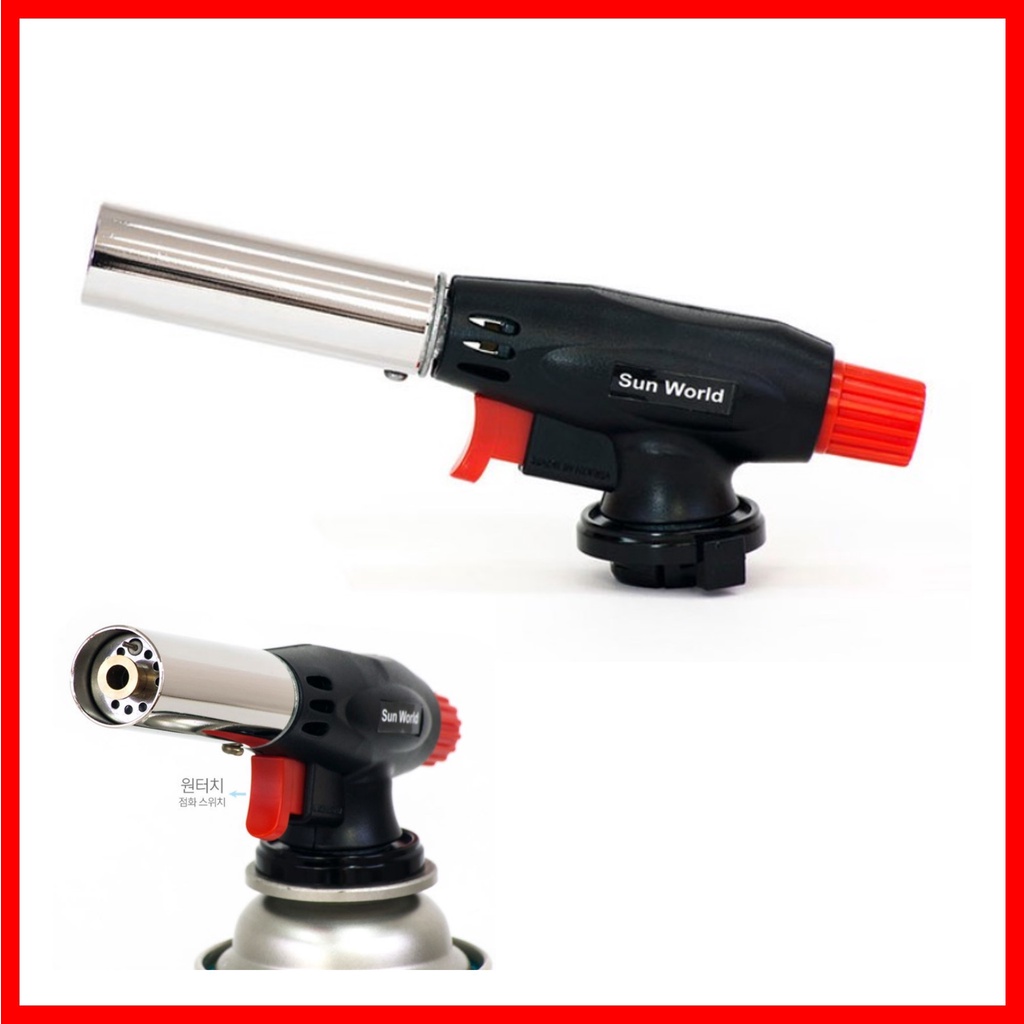 Made in Korea, Butane Gas Blow Torch Gas Automatic Torch Fire Burner