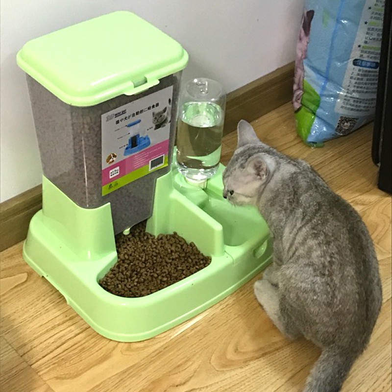 Auto Feeder Pet Bowl Cat Supplies Automatic Feeder Bowl