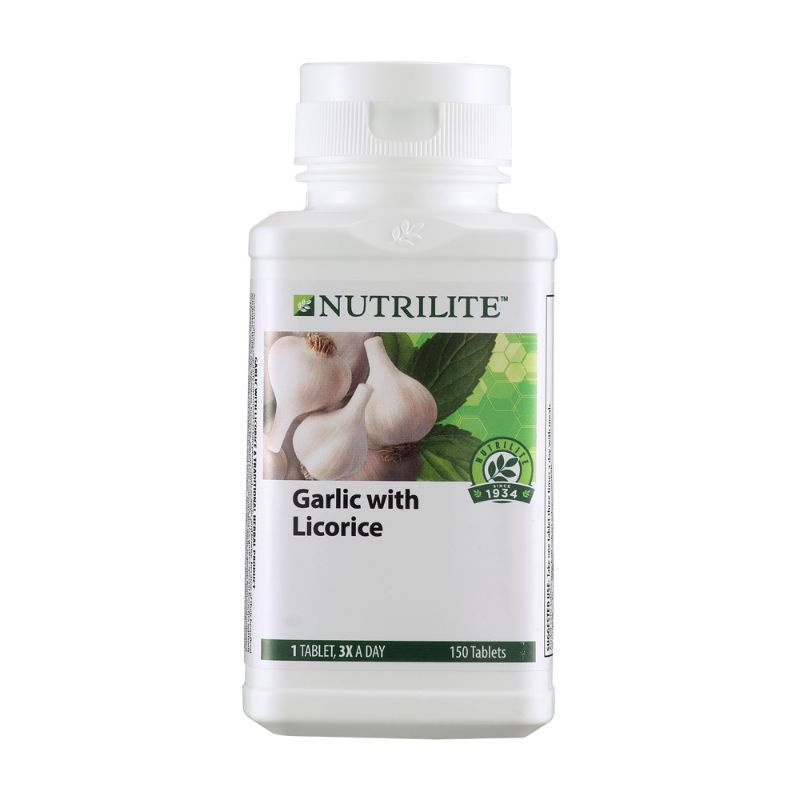 Nutrilite Garlic With Licorice 150 Tab Shopee Malaysia