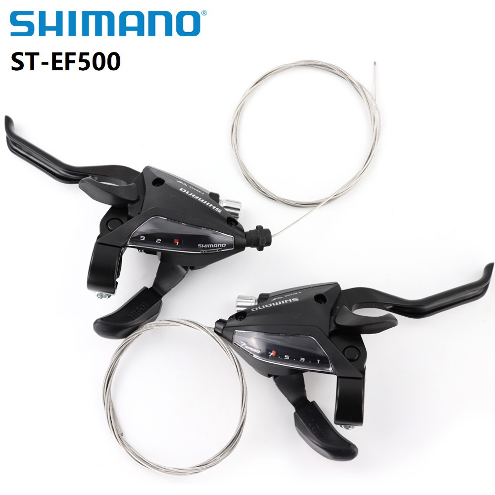 shimano 7 speed v brake shifters