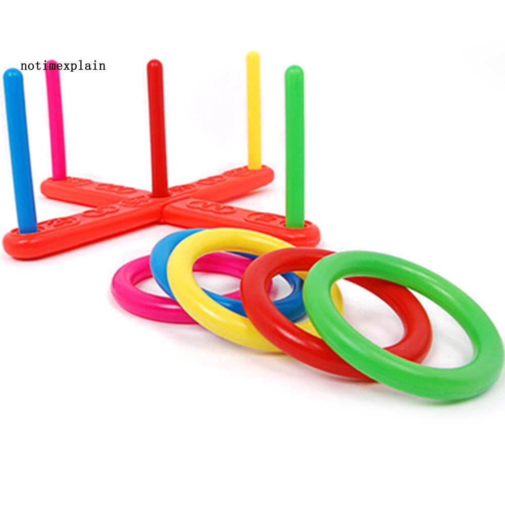 NAME Fun Cross Ring Toss Set Carnival Outdoor Throwing Game Kids  Developmental Toy | Shopee Malaysia