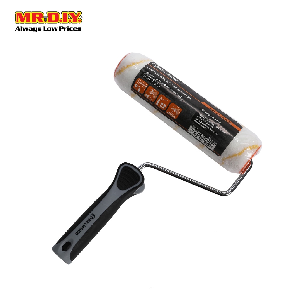 ROLLINGDOG Acrylic Paint Roller 9" Shopee Malaysia