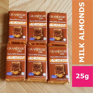 Bundle 6 Lebih Murah Coklat Grandeur Dark Chocolate Bar 25g X 6pcs Coklat Halal Berkualiti Sedap Murah Shopee Malaysia