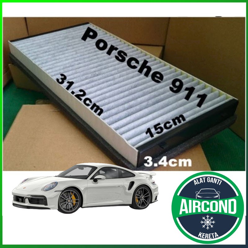 Porsche 911 Cabin Air Filter (carbon)  Shopee Malaysia
